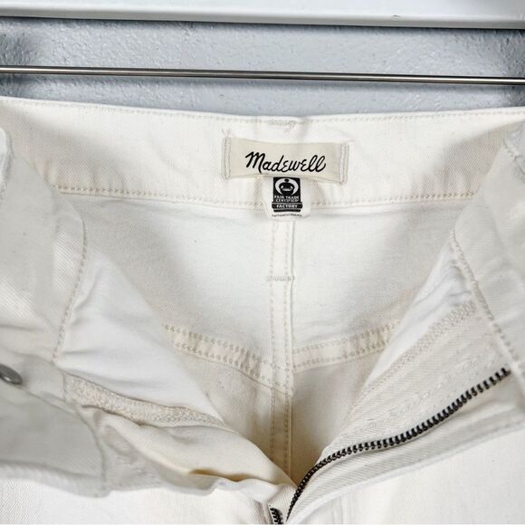 Madewell The Perfect Vintage Wide-Leg Crop in Vintage Canvas Jeans Size 31 - Picture 8 of 13